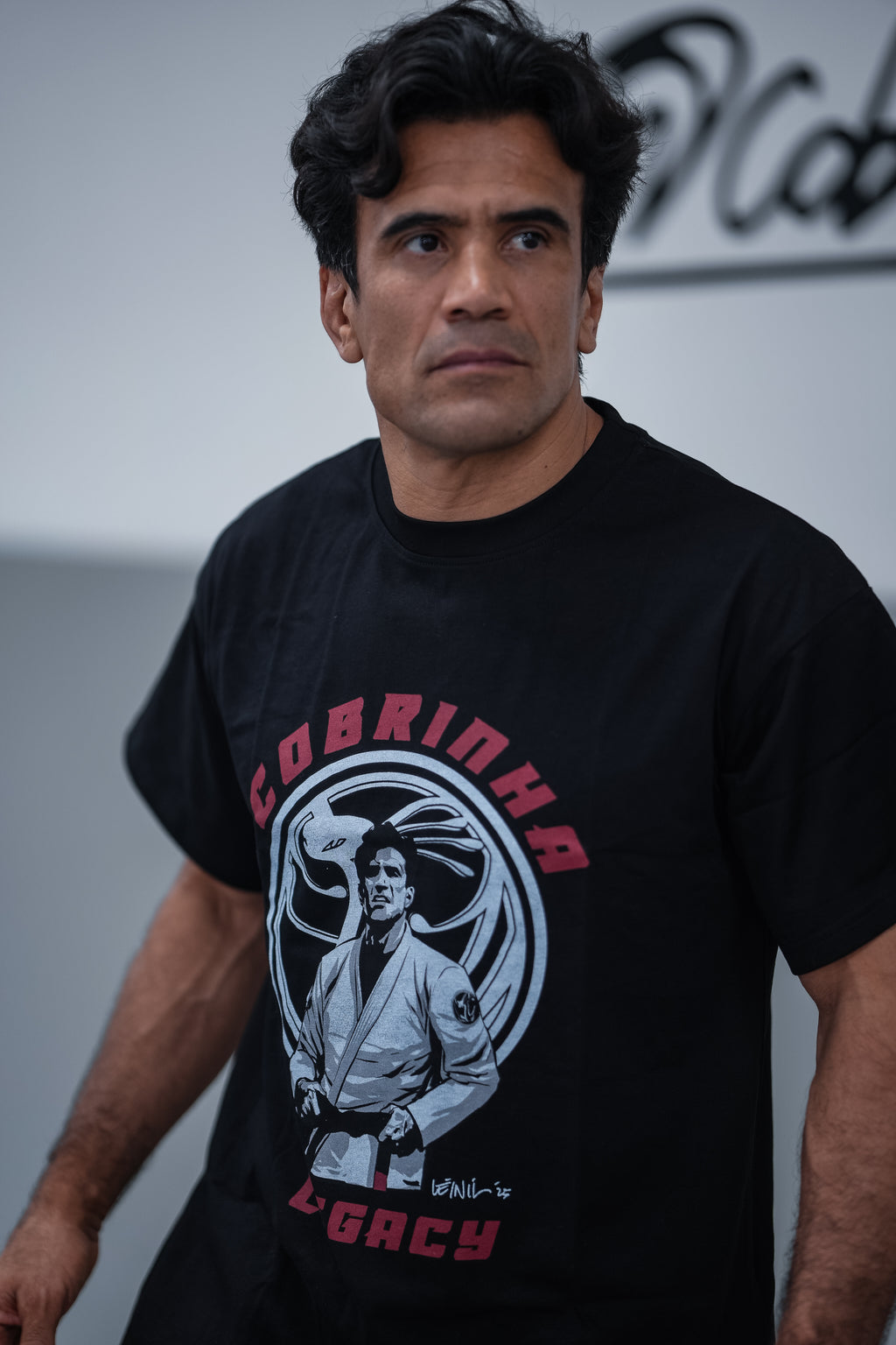 Cobrinha Legacy Black Shirt