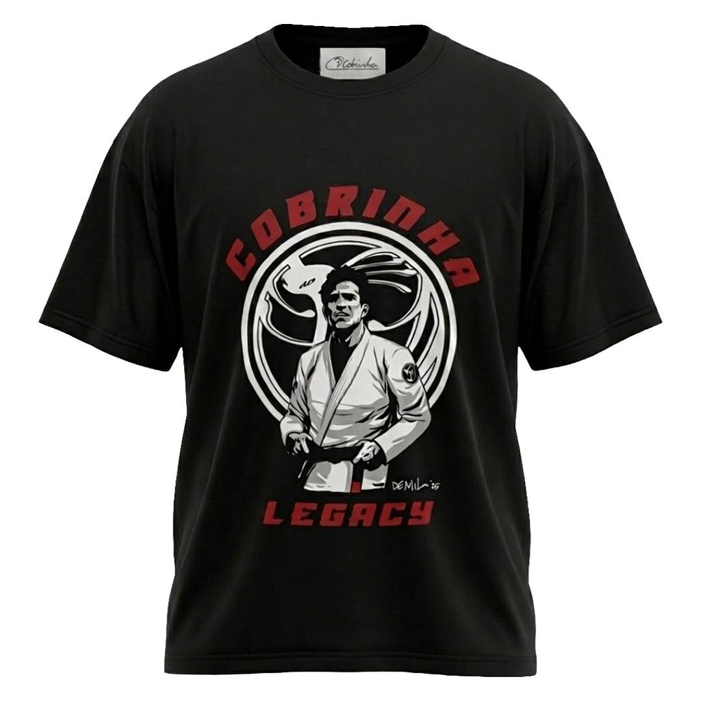 Cobrinha Legacy Black Shirt