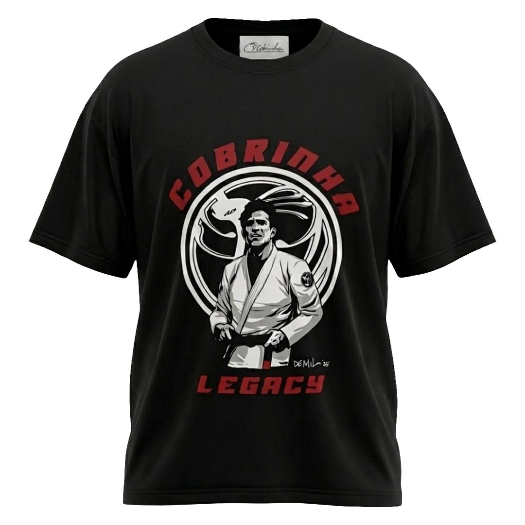 Cobrinha Legacy Black Shirt